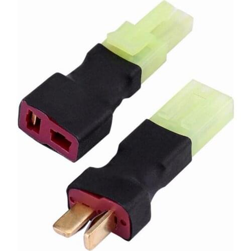 1/2pcs Deans T To Mini Tamiya Plug Female Male Adapter Connector For Kyosho RC Battery ESC RC Toy Accessories Remote Control Toy