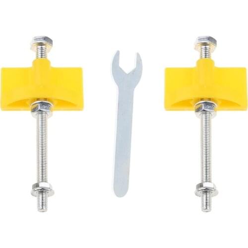 10pcs Manual Tile Locator Wall Tiles Regulator Height Adjustment Positioner Leveler Ceramic Fine Thread Rising Construction Tool