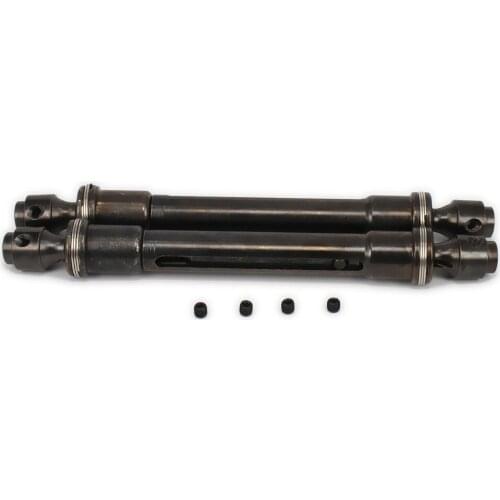 112-152mm Steel Universal Driven Dogbone(180019) For RC car 1:10 HSP hispeed 94180 crawler Black 2pcs upgraded hop-up parts