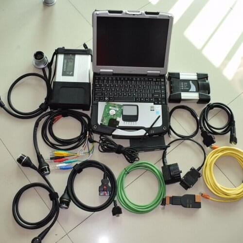2in1 Diagnostic Tool Sd Connect Mb Star c5 for Bmw Icom Next 1TB Software in CF-30 Toughbook Multi-Languages Ready to Use