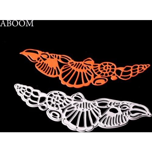 ABOOM Irregular Pattern Metal Carbon Steel Die Cut Dies Invitation Card Making DIY Paper Die Mold Cutting Dies For Scrapbooking