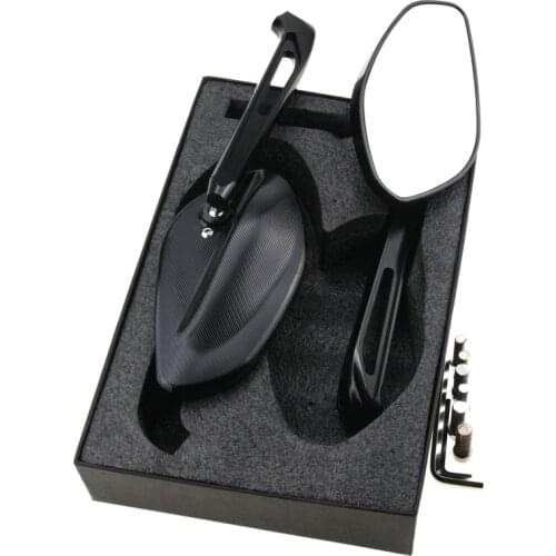 ForYamaha AEROX XJR1300 1200 400 FJR1300 NMAX XC155 XT600T TENERE TDM 900 CNC Aluminum Motorcycle Rearview Mirror Cutting Case