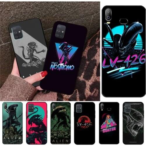 CUTEWANAN Movie Alien Xenomorph insect Phone Case Cover For Samsung A10 A20 A30 A40 A50 A70 A80 A71 A91 A51 A6 A8 2018