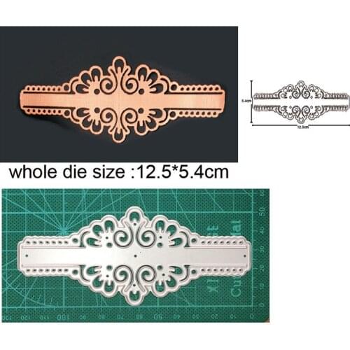 Lace Cover Border Frame Metal Cutting Dies for DIY Scrapbooking Paper and Card Making Decorative Embossing Die Cut Craft dies