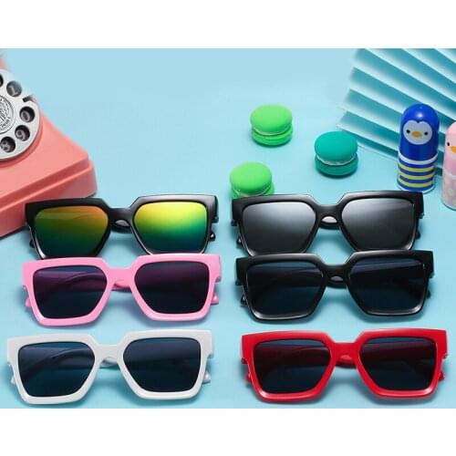 Square Kids Sunglasses Boys Retro Children Girls Sun Glasses Rectangle Glasses Vintage Baby Eyeglasses Fashion Eyewear UV400
