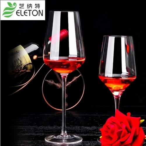 ELETON Lead-free crystal red wine glass wine goblet glass set for home drinking Glassware