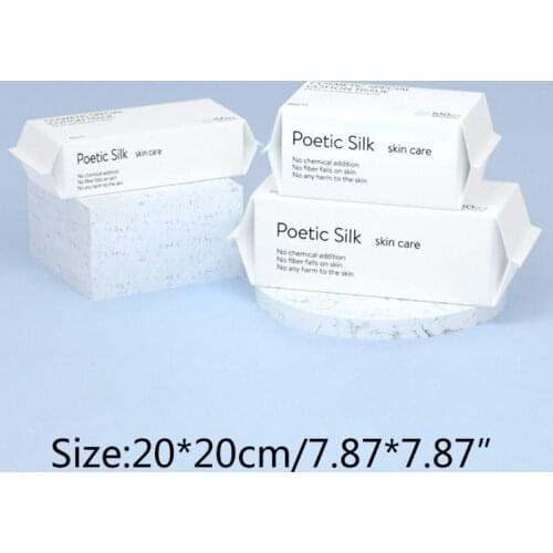 50/100pcs Disposable Face Towel Travel Cotton Makeup Wipes Facial Cleansing