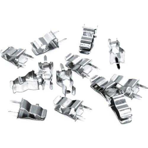 100PCS 5x20MM Fuseholders 5X20 Fuse Tube Support Fuse Holder For 5*20 Insurance