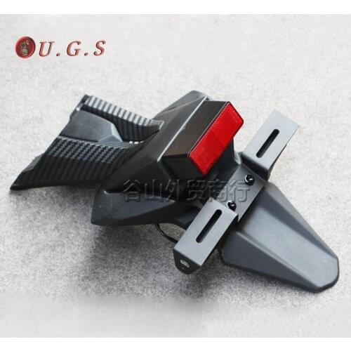 Fit for GSXR600 GSX-R 750 2011 - 2016 Hugger Rear Fender Mudguard License Plate Light Bracket GSXR 600 GSXR750 K11 L1/L3/L5/L6