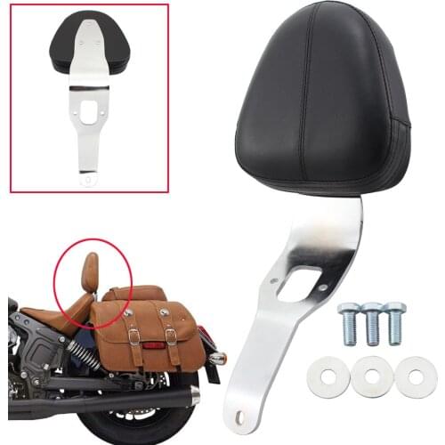 Motorcycle Seat Backrest Driver Backrest Support Pad For Indian Scout 2015-2019 Scout Sixty 2016-2019