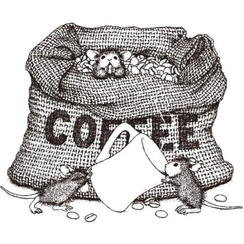 Mouse Transparent Clear Silicone Stamp/Seal for DIY scrapbooking/photo album Decorative clear stamp A0191