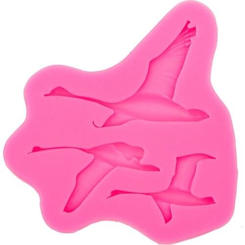 Dayan&Flying birds silicone mold baking for cake Decorating Tools Silicone Soap Molds Cake Mould F0579