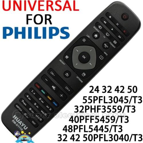 Replacement REMOTE CONTROL USE FOR PHILIPS TV FOR 40PFL5507K 40PFL5507T 40PFL5537K 40PFL5527K