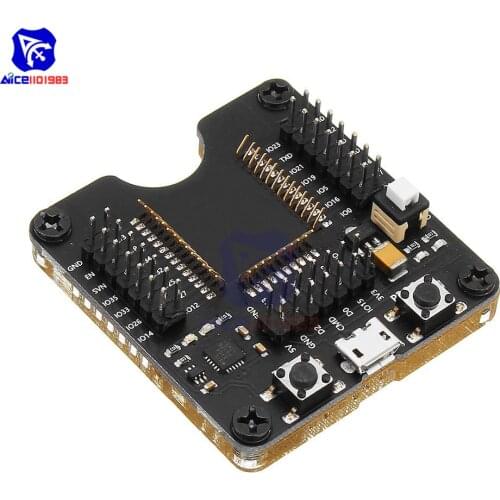ESP32 Test Board Small Batch Burn Fixture Mini System Development Board for ESP-WROOM-32 ESP-32 ESP32S ESP-32S