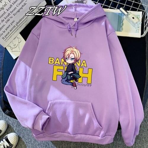 Hot Manga Banana Fish Hoodie Women Popular Fashion Harajuku Banana Fish Hoodies Sweatshirt Anime Pullover Streetwear Clothes