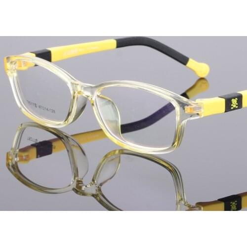 TR90 Trumpet Glasses Boy Girl Eyeglasses Lightweight Flexible Eyewear Frame Children Prescription Glasses frame 8217