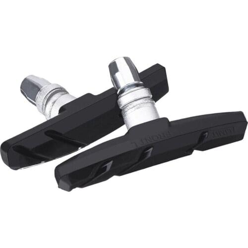 1Pair MTB Bicycle Brake Pads V-Brake Mechanical Linear Pull Brakes Blocks Clamp Brake Holder Pads Rubber Blocks Bike Accessories
