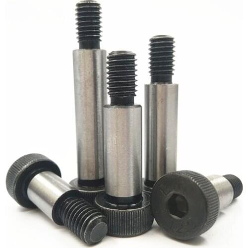 2pcs M16 plastic head stainless steel diameter 1.0mm plug screw shoulder hex screws mold stop bolts 20mm-45mm length