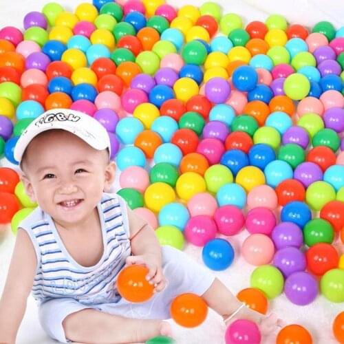 200PCS Outdoor Sport Ball Colorful Soft Water Pool Children Toys Wave Air Ball Ocean Funny Stress Ball Eco-Friendly Baby E8U5