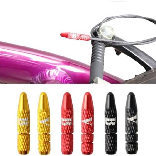 Aluminum Cycling Part Shift Cables End Caps Bike Brake Shifter Inner Cable End Caps Cable Tips Wire End Cap Bike Accessories