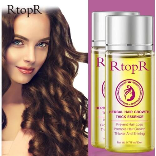 Fast Powerful Hair Growth Essence Products Essential Oil Liquid Treatment Preventing Hair Loss Hair Care Repair Treatment 20ML