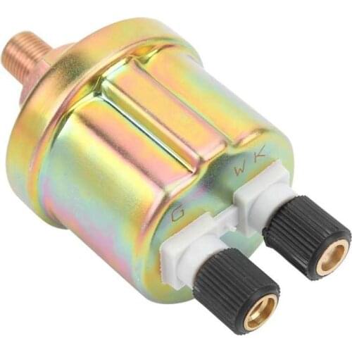 Fuel pressure gauge auto accessories Oil Pressure Sensor 1/8NPT 0.08Mpa Alarm with Light 0‑1.0Mpa Measuring Range Engine