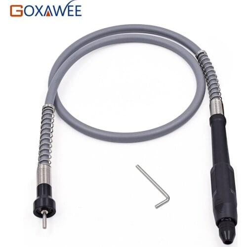 GOXAWEE Flex Shaft For Dremel Accessories Tools Dremel Flex Shaft with 8x0.75 Mini Universal Drill Collet for Dremel Mini Drill