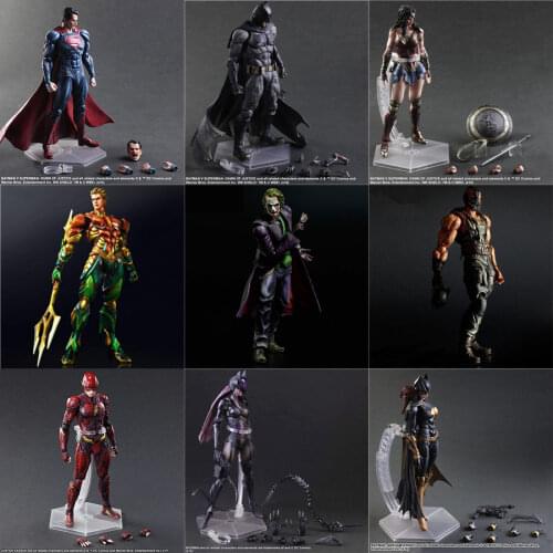 Hasbro Genuine DC Superman Wonder Woman Aquaman Harleen Quinzel Bane Jason Garrick Joints Movable Action Figure Model Toys