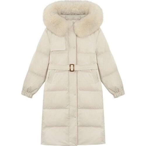 Net Red Hot Down Jacket Women 2020 New Mid-length Over-the-knee Bread Jacket Thick Coat Women Down Coat Jackets Womens