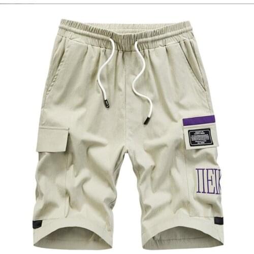 Summer army green plus size mens new loose casual tooling shorts tide brand large size shorts 6xl 7xl 9xl streetwear