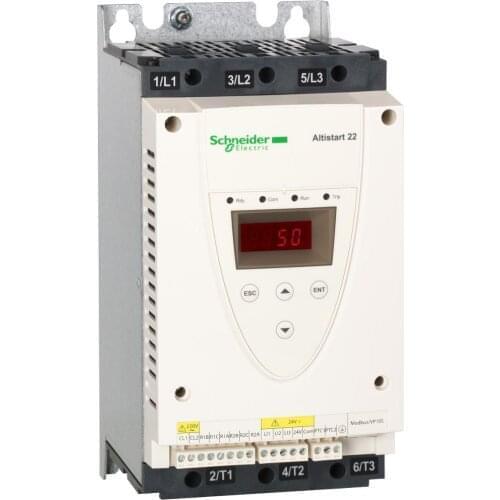 Pump and Fan Three-Phase Asynchronous Motor Soft Starter ATS22D32Q 220V Power Supply Voltage 230V(7.5)/400-440V(15kW) IP20