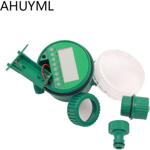 Newest Automatic Watering Controller Timer LED Garden Water Timer Sprinkler Irrigation Controller Plant Water Supply Top Quality