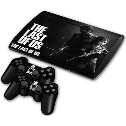 The Last of Us Skin Sticker Decal for PS3 Slim 4000 PlayStation 3 Console and Controllers For PS3 Slim Skins Sticker Vinyl