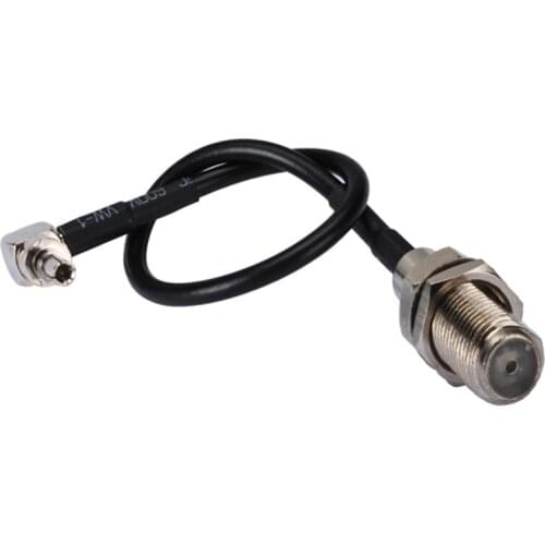 Superbat CRC9 to F RG174 15cm RF Coaxial Cable Antenna Adapter Cable for 3G Huawei E156/E159/E1612/E160