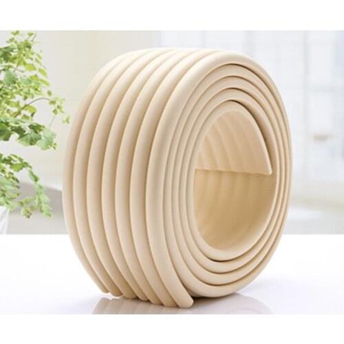 2m W type Thicken NBR Protective strip baby anti-collision strip Security strips Furniture anti-collision foam sponge