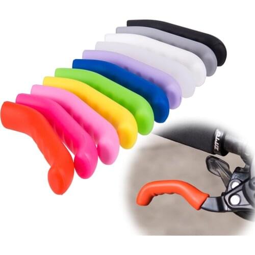 Bicycle Silicone Gel Brake Handle Lever Cover Protecto Mtb Road Bike Protection Sleeve For Mi M365 Scooter 1 Pair