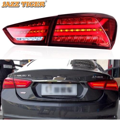 LED Car Taillight Tail Lamp Brake Reversing Reverse Rear Lights for Chevrolet Malibu XL 2016 2017 2018 Reflector Turn Signal