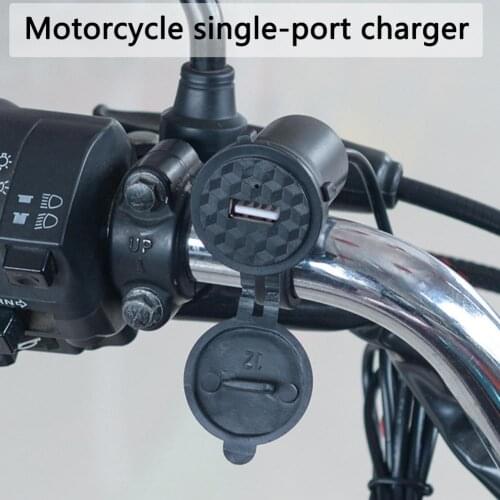 Overvoltage Protection 12V 12V Motorcycle Handlebar Phone Charger for Game Console