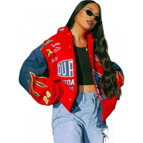 Womens Clothing Summer 2021 Letter Printed Long Sleeve Loose Coat Casual Women Fashion Street Outwear