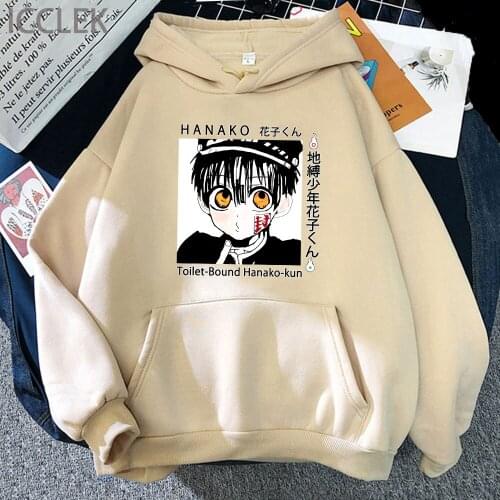 Toilet Bound Hanako Kun Anime Hoodies Oversized Sweatshirts Women Streetwear Fashion Clothes Harajuku Casual Cute Hip Hop Gothic