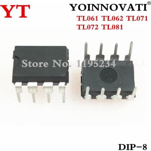 10pcs/lot TL061 TL062 TL071 TL072 TL081 CP CN DIP8