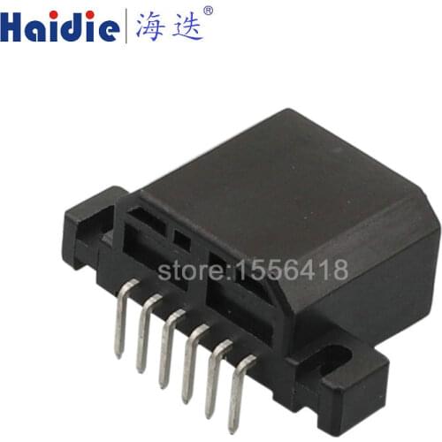 2sets 6pin auto wiring harness plug cable electric plug connector 175506-2