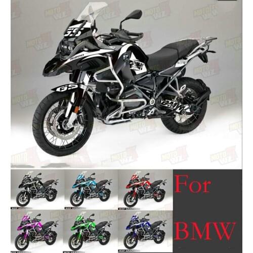 6 colors stickers R 1200 1250 GS ADV car Stickers Decals Protector For BMW R1200GS R1250GS F700GS F800GS F850GS ADV Adventure