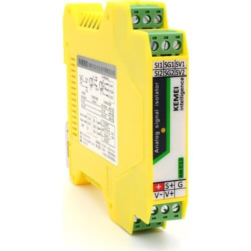 Analog Signal Isolator 4-20mA Current and Voltage Signal Transmitter Converter Module