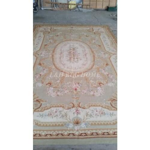 Free shipping 8'x10' Aubusson rugs French Aubusson Carpet handwoven big carpet area rugs for home decoration