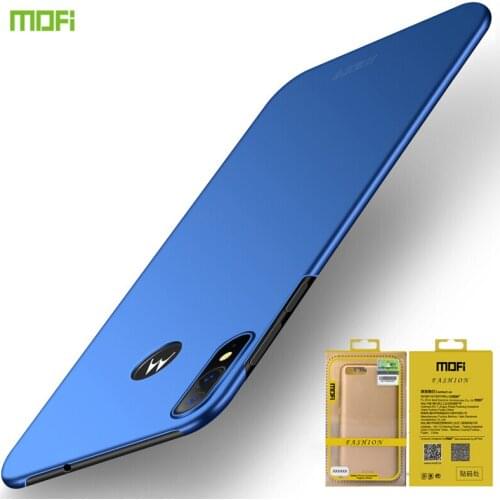 For MOTOROLA Moto E6 Cover Case Original MOFI Hard PC Case For Moto E6 Plus cover Phone Case For Moto E6plus Protective case