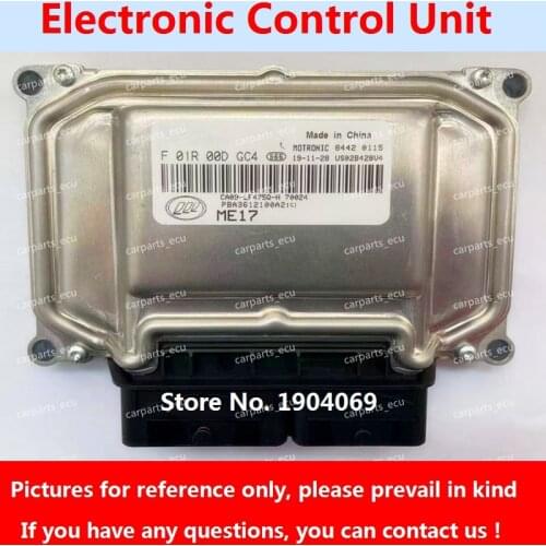 F01R00DGC4 F01R00DGC4 PBA3612100A2 ME17 ECU Electronic Control Unit F01R00DA6H CMH3612100A3 F01RB0DA6H For Lifan Car