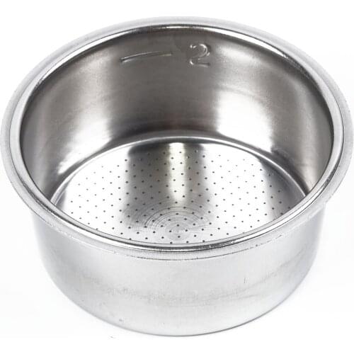 51mm Non-Pressurized Filter Basket Stainless Steel For Breville&Delonghi&Krups coffee filter for coffee machine cafe cafetera