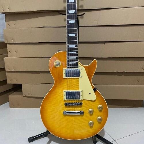 Hot sale,Electric guitar, Tiger maple top, Standard electric guitar Free shipping