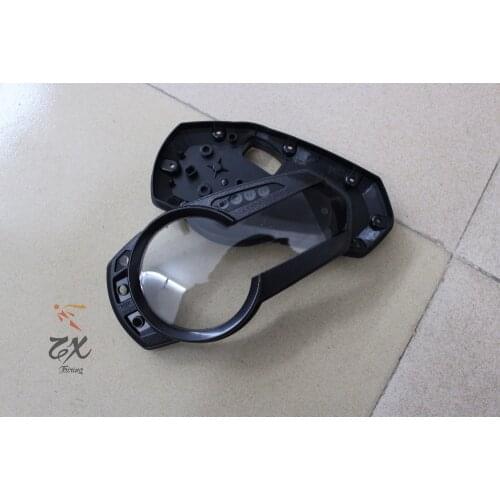 Motorcycle Speed Meter Clock Instrument Case Gauges Odometer Tachometer Housing Box Cover For Kawasaki Z1000SX 10 11 12 6R 09-11